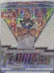 Jiri Prochazka 2022 Panini Prizm UFC Fearless #9 White Sparkle