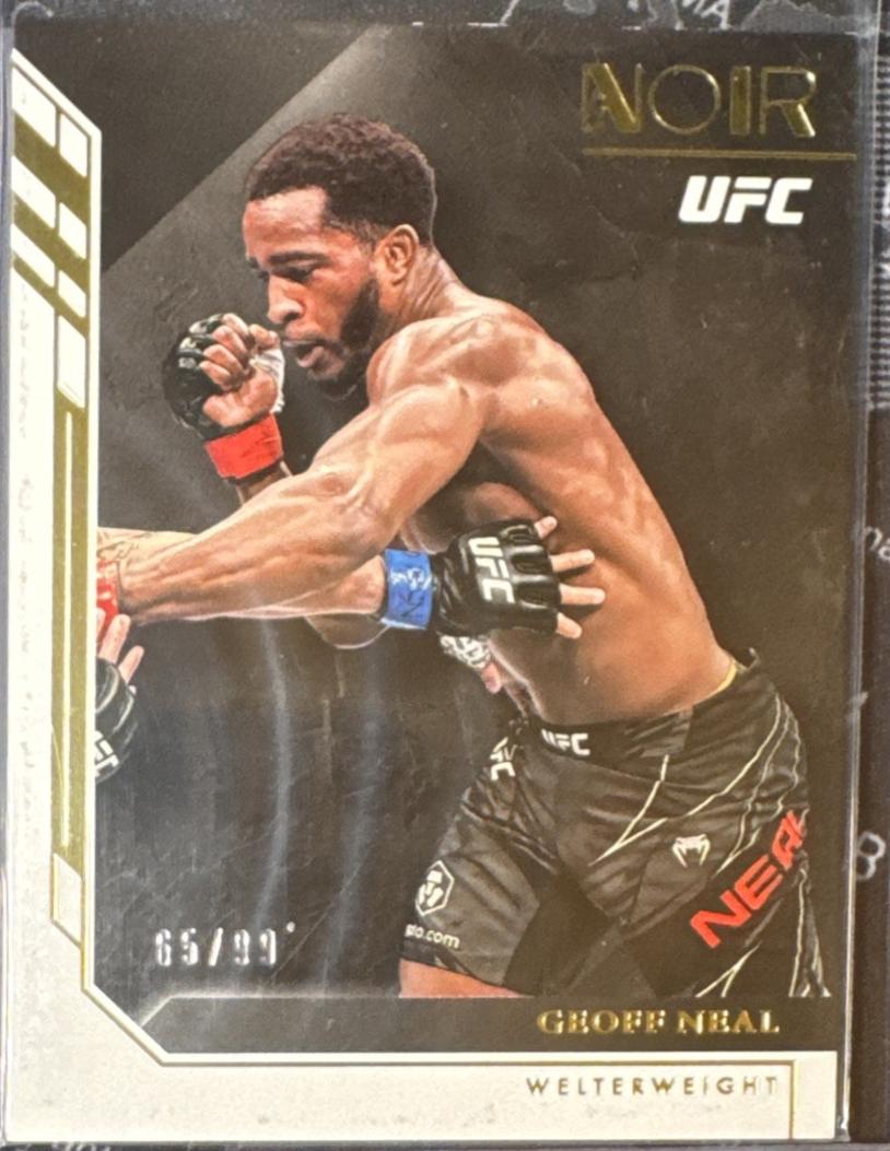 Geoff Neal 2023 Panini Chronicles UFC Base Noir #430 Green