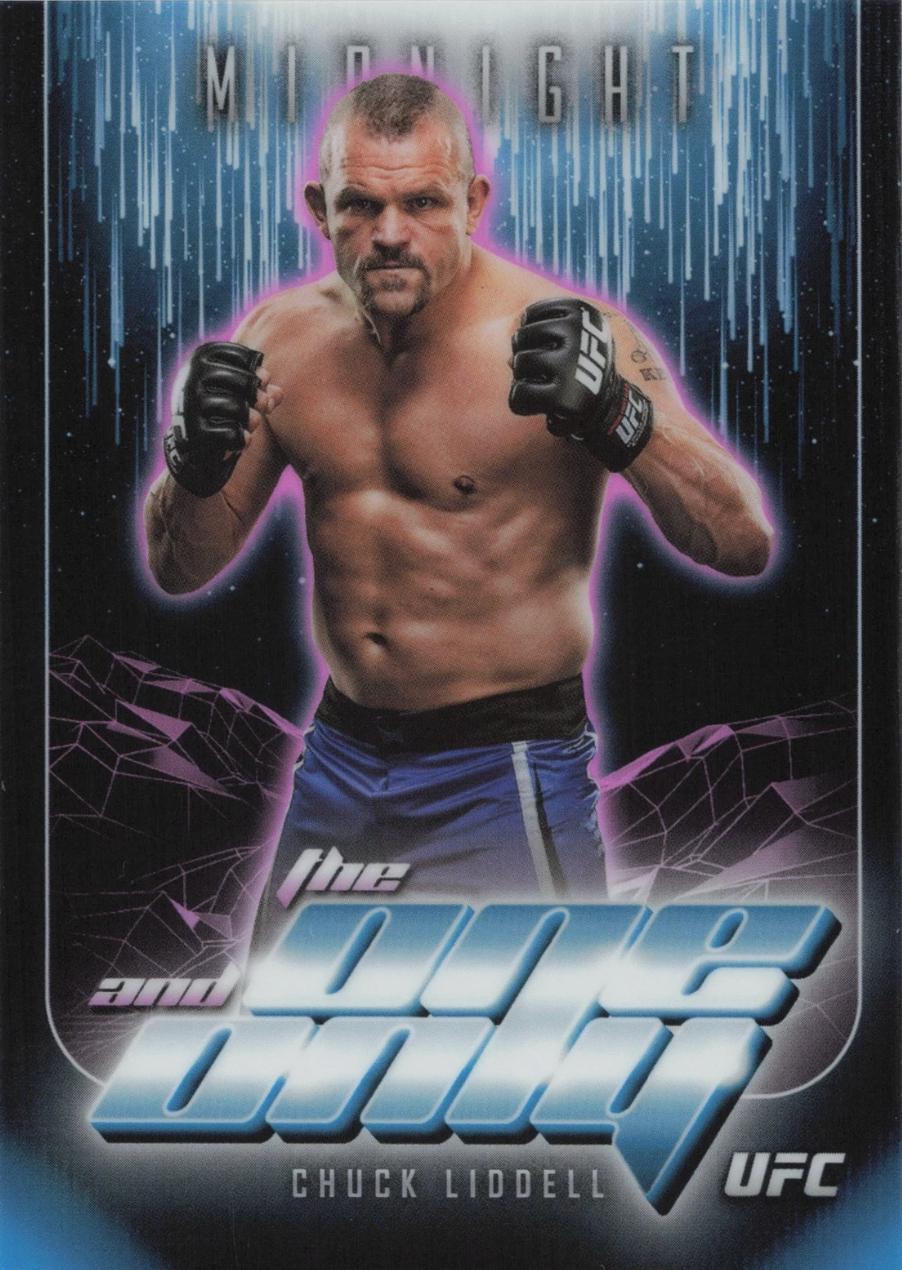 Chuck Liddell 2024 Topps Midnight UFC The One and Only #TO-6