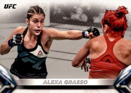 Alexa Grasso 2018 Topps UFC Knockout Base #78 Red