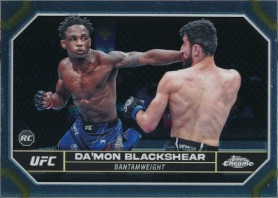Da'Mon Blackshear 2024 Topps Chrome UFC Base #21 Red Refractor