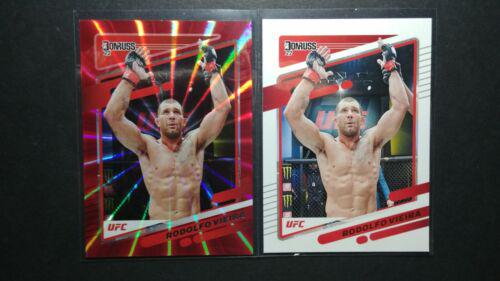 Rodolfo Vieira 2022 Panini Donruss UFC Base #130 Red