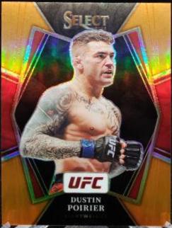 Dustin Poirier 2022 Panini Select UFC Premier Level #171 Orange