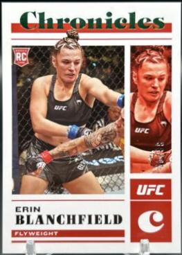 Erin Blanchfield 2023 Panini Chronicles UFC Base Chronicles #79 Green