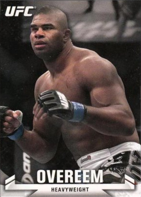 Alistair Overeem 2013 Topps UFC Knockout Base #117 Mat