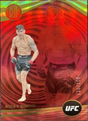 Ricky Simon 2023 Panini Chronicles UFC Base Illusions #261 Red