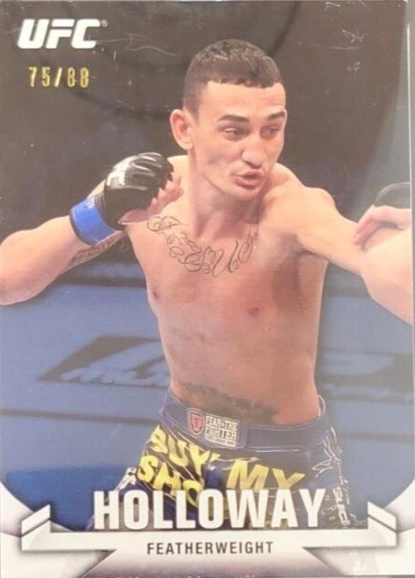 Max Holloway 2013 Topps UFC Knockout Base #42 Blue