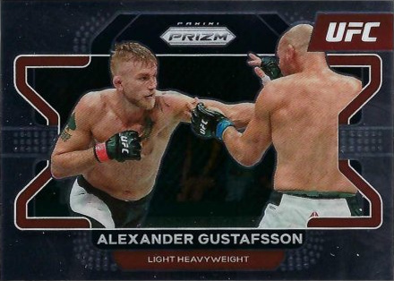 Alexander Gustafsson 2022 Panini Prizm UFC Base #35 Ice