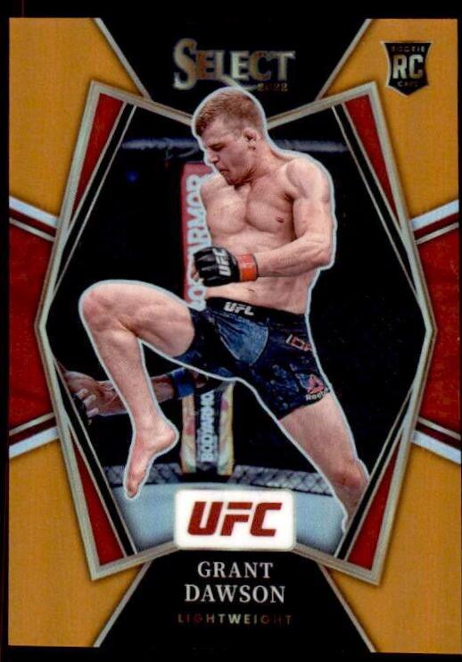 Grant Dawson 2022 Panini Select UFC Premier Level #107 Orange