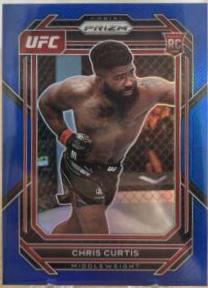 Chris Curtis 2023 Panini Prizm UFC Base #105 Blue