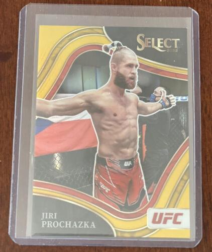 Jiri Prochazka 2022 Panini Select UFC Octagonside #208 Gold