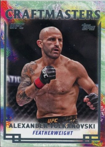 Alexander Volkanovski 2024 Topps Knockout UFC Craftmasters #CRM-10 Platinum