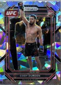 Cody Durden 2023 Panini Prizm UFC Base #112 Ice