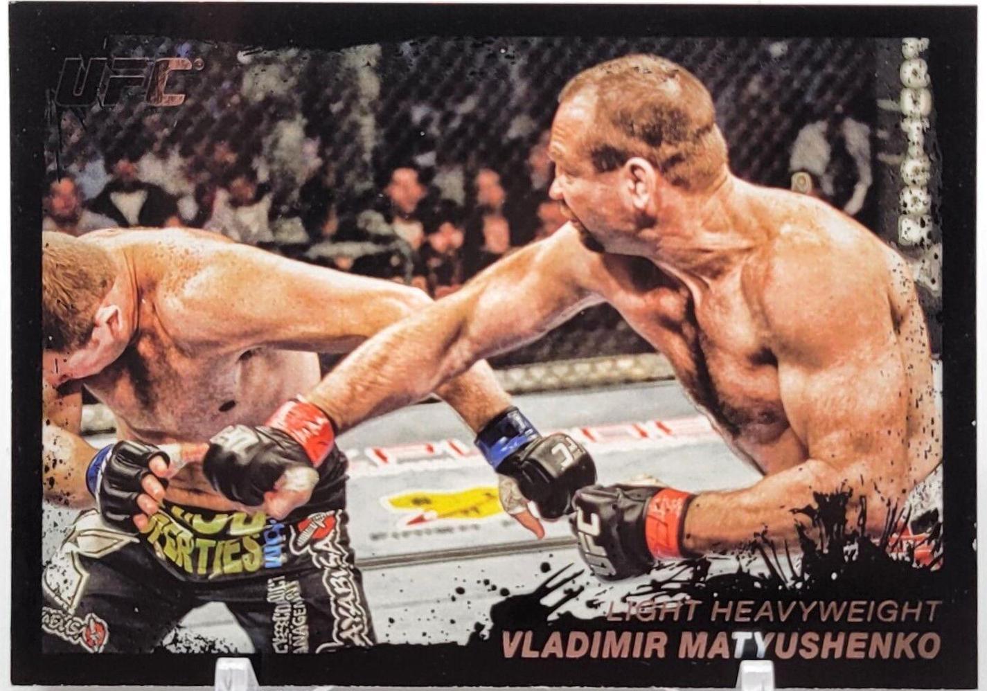 Vladimir Matyushenko 2011 Topps UFC Moment of Truth Base #51 Onyx