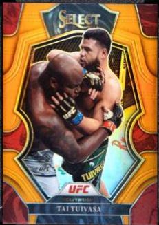 Tai Tuivasa 2023 Panini Select UFC Premier Level #153 Orange