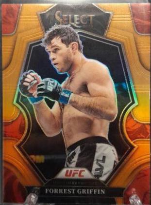 Forrest Griffin 2023 Panini Select UFC Premier Level #195 Orange