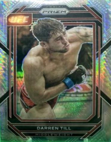 Darren Till 2023 Panini Prizm UFC Base #155 Hyper