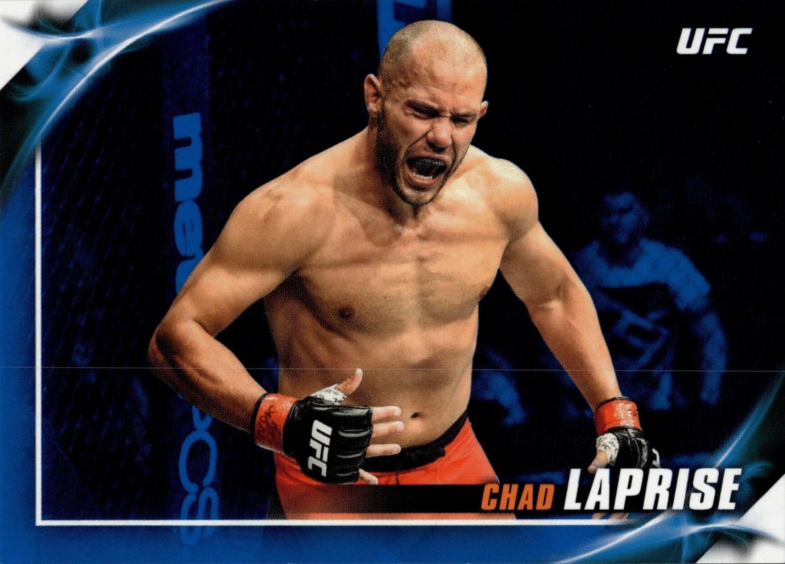 Chad Laprise 2019 Topps UFC Knockout Base #9 Blue