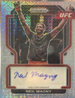 Neil Magny 2022 Panini Prizm UFC Signatures #13 Mojo