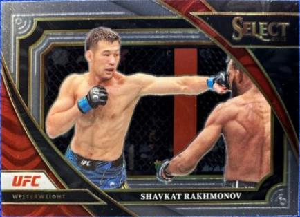 Shavkat Rakhmonov 2023 Panini Select UFC Mezzanine #312 Silver