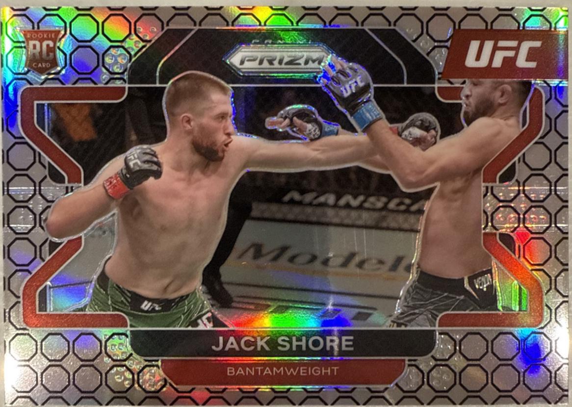 Jack Shore 2022 Panini Prizm UFC Base #33 Octagon