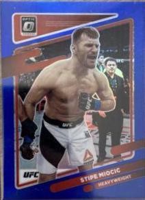 Stipe Miocic 2022 Panini Donruss Optic UFC Base #50 Blue