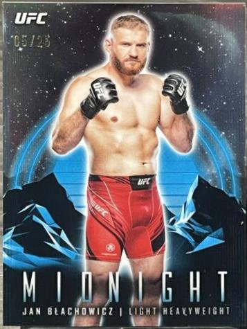 Jan Błachowicz 2024 Topps Midnight UFC Base #18 Moonrise