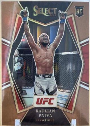 Raulian Paiva 2022 Panini Select UFC Premier Level #159 Orange