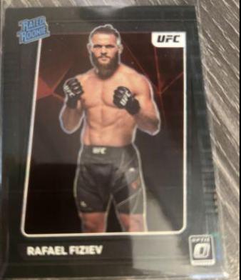Rafael Fiziev 2022 Panini Donruss Optic UFC Base #116 Black Pandora