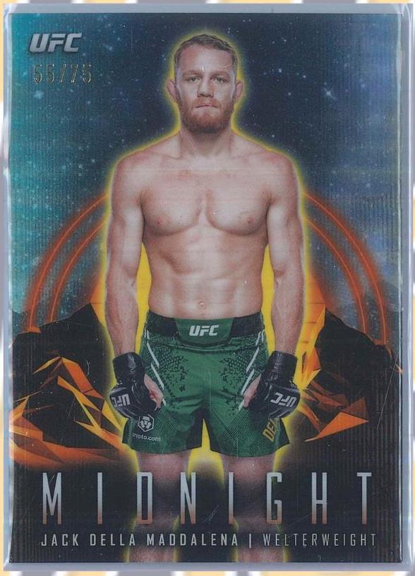 Jack Della Maddalena 2024 Topps Midnight UFC Base #32 Dusk