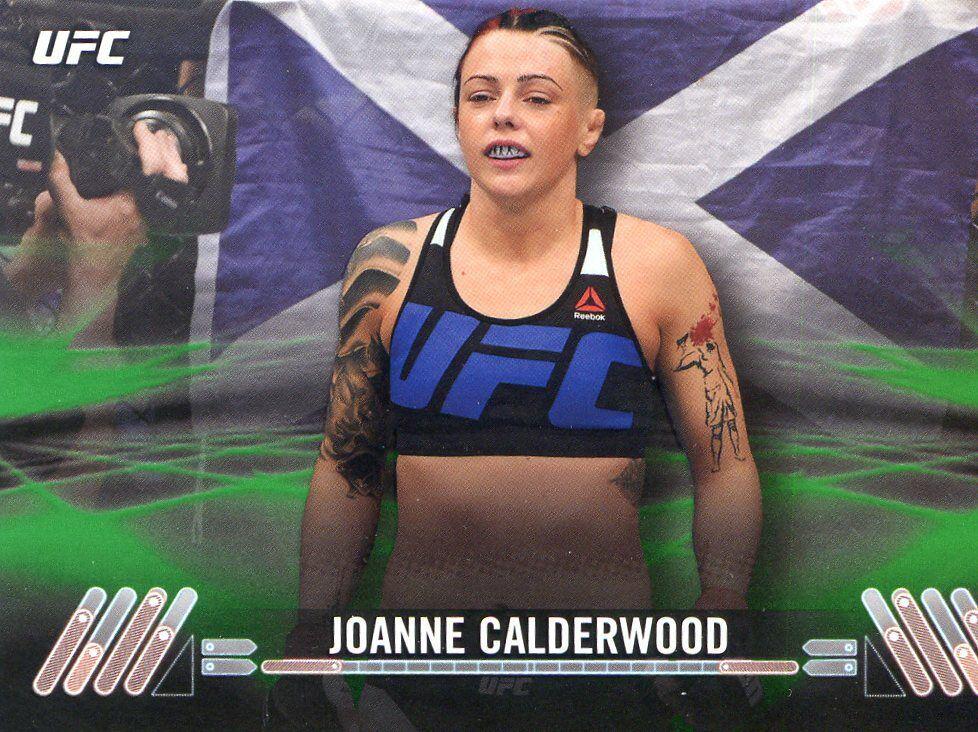 Joanne Wood 2017 Topps UFC Knockout Base #32 Blue