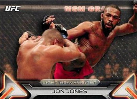 Jon Jones 2016 Topps UFC Knockout Base #46 Red