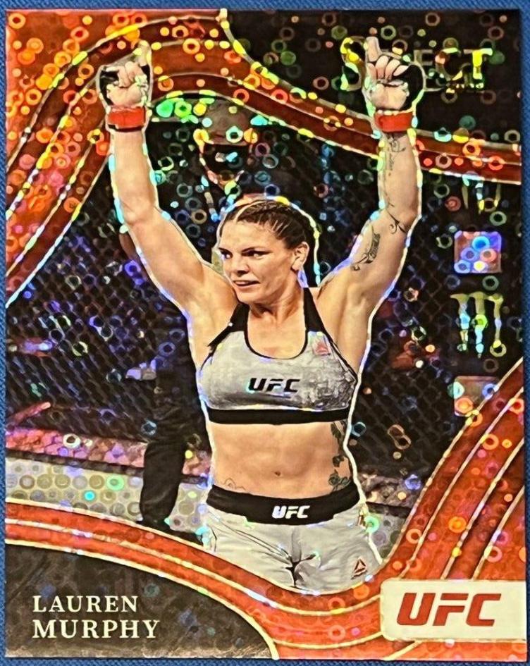 Lauren Murphy 2022 Panini Select UFC Octagonside #273 Red Disco