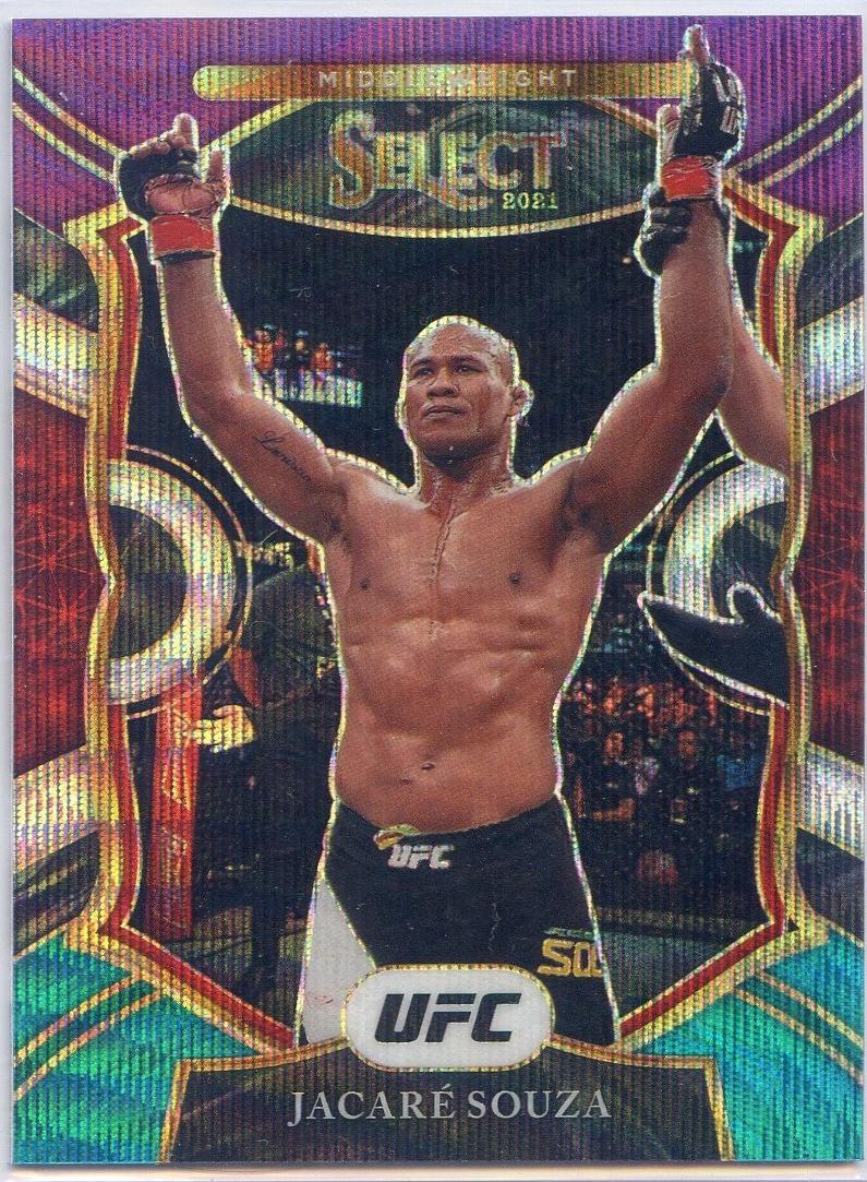 Ronaldo Souza 2021 Panini Select UFC Concourse #74 Tri Color