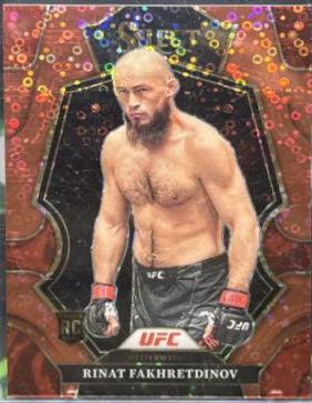 Rinat Fakhretdinov 2023 Panini Select UFC Premier Level #179 Red Disco