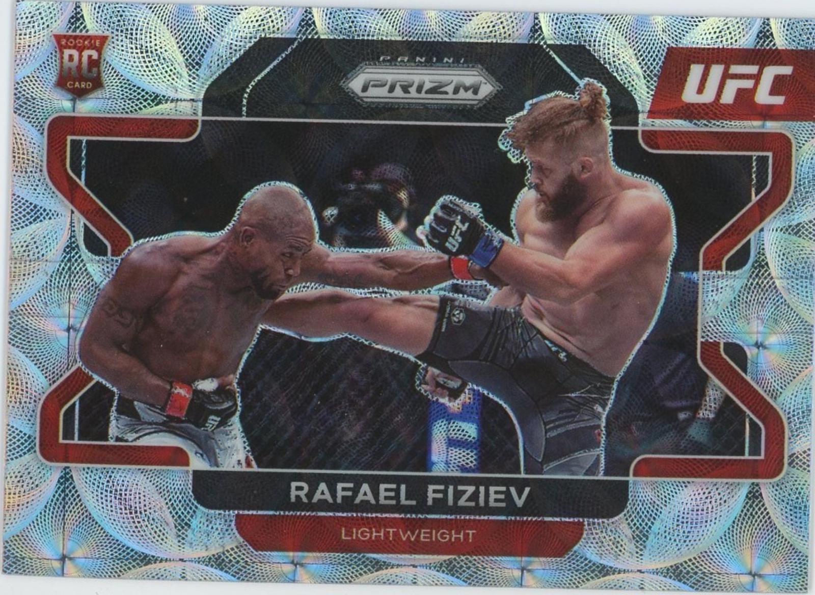 Rafael Fiziev 2022 Panini Prizm UFC Base #98 Premium