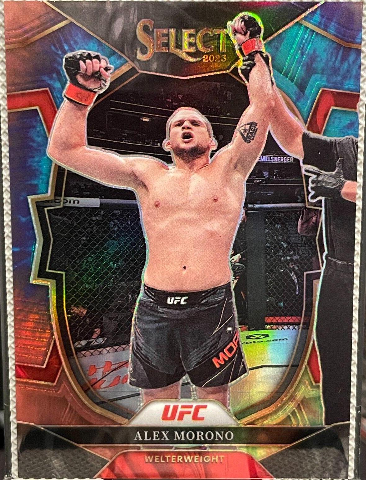 Alex Morono 2023 Panini Select UFC Concourse #18 Tie Dye