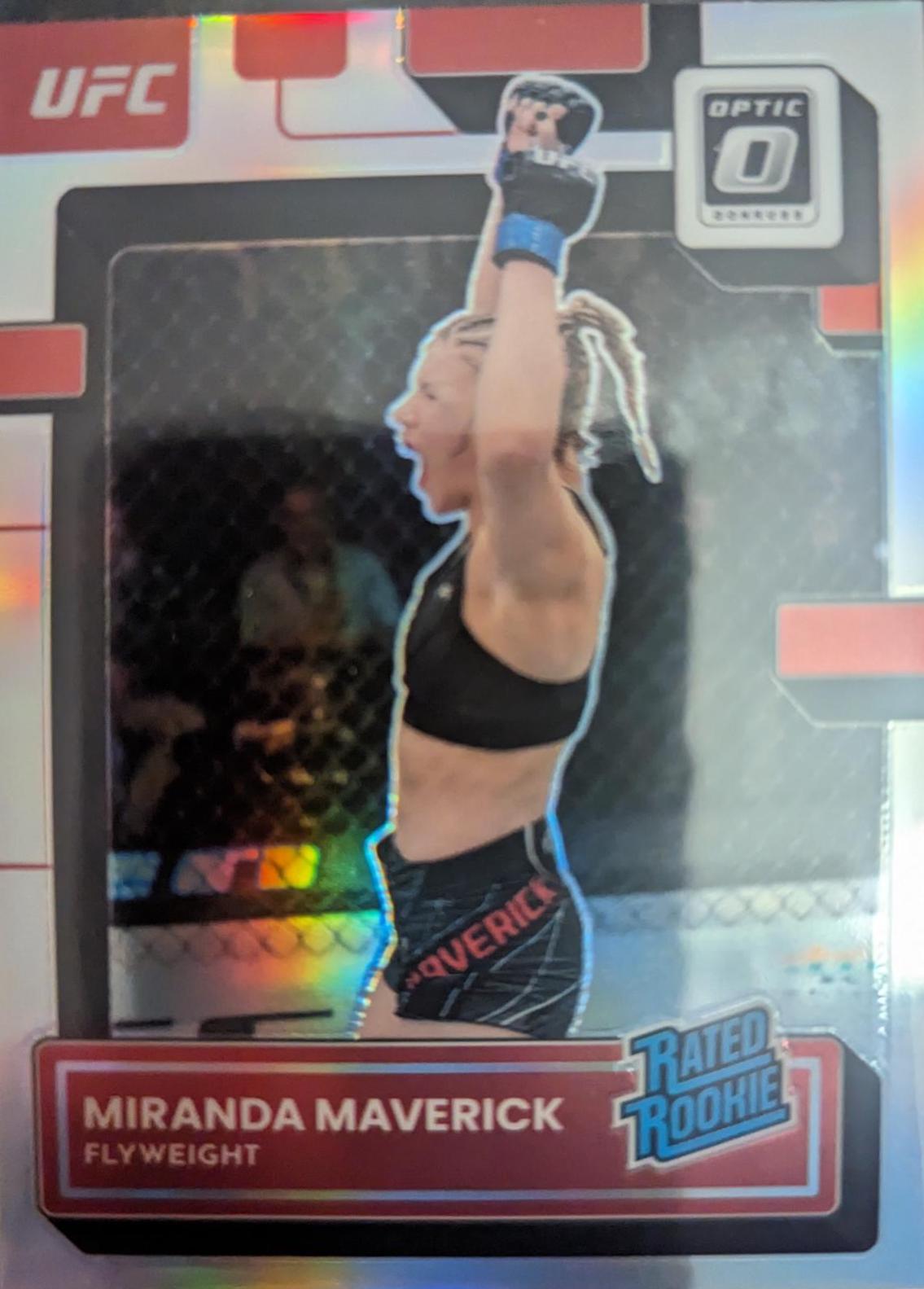 Miranda Maverick 2023 Panini Donruss Optic UFC Base #111 Holo