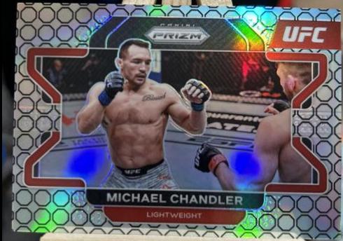 Michael Chandler 2022 Panini Prizm UFC Base #8 Octagon