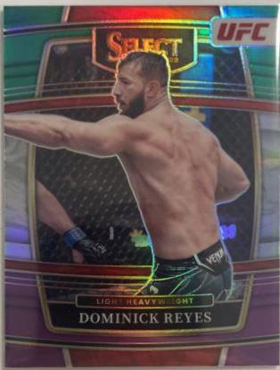 Dominick Reyes 2022 Panini Select UFC Concourse #48 Tri Color