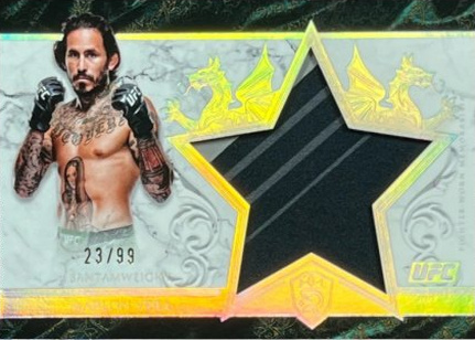 Marlon Vera 2025 Topps Royalty UFC Star Relics #SR-MV Gold