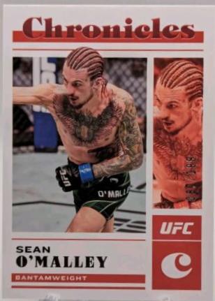 Sean O'Malley 2023 Panini Chronicles UFC Base Chronicles #6 Red