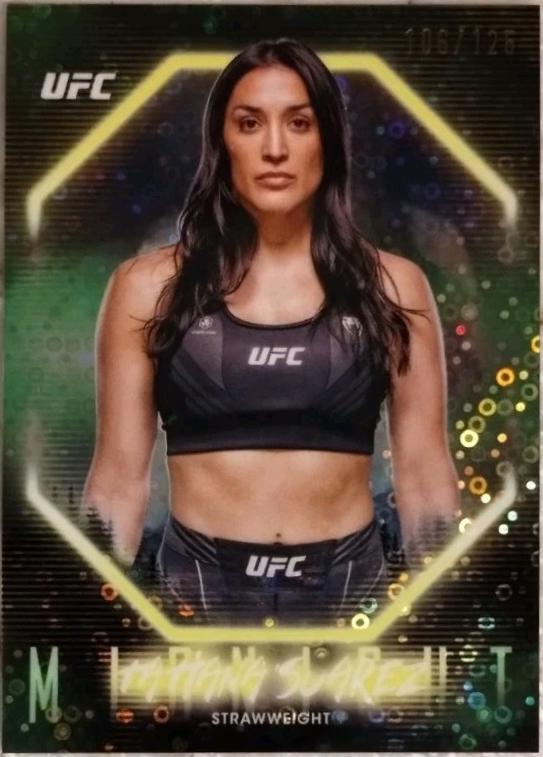 Tatiana Suarez 2025 Topps Midnight UFC Base #77 Morning
