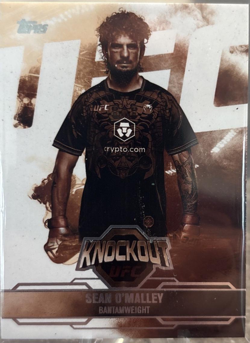 Sean O'Malley 2025 Topps Knockout UFC Base #65 Sepia
