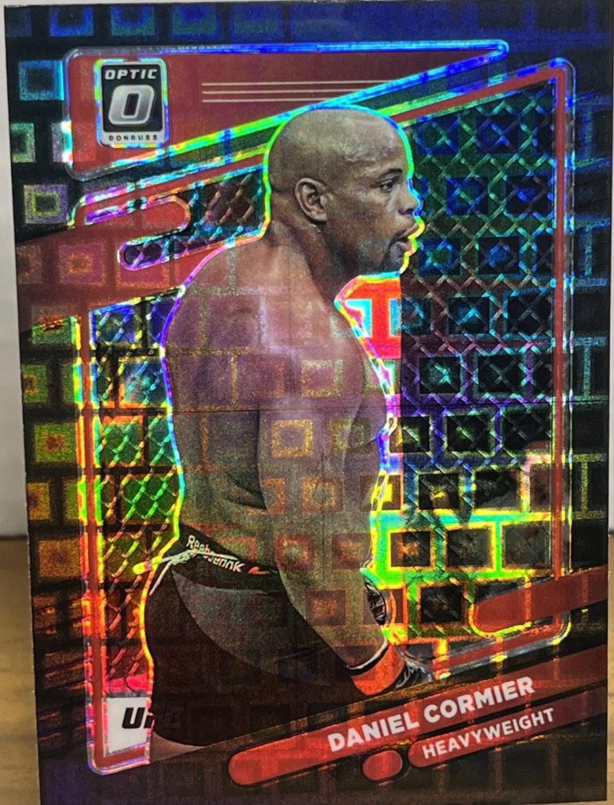 Daniel Cormier 2022 Panini Donruss Optic UFC Base #93 Black Pandora