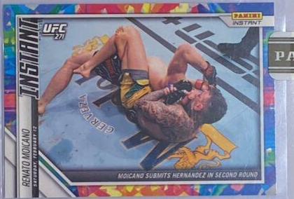 Renato Moicano 2022 Panini Instant UFC Base #9 Gold