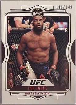 Jon Jones 2021 Panini Chronicles UFC Base Legacy #45 Red