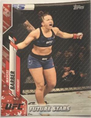 Maycee Barber 2020 Topps UFC Base #81 Independence Day