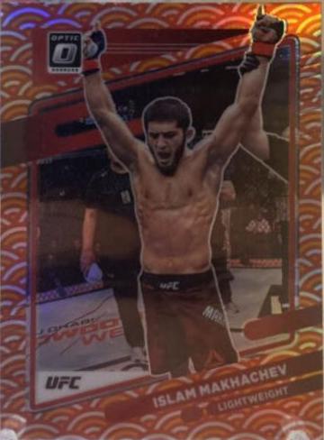 Islam Makhachev 2022 Panini Donruss Optic UFC Base #12 Photon