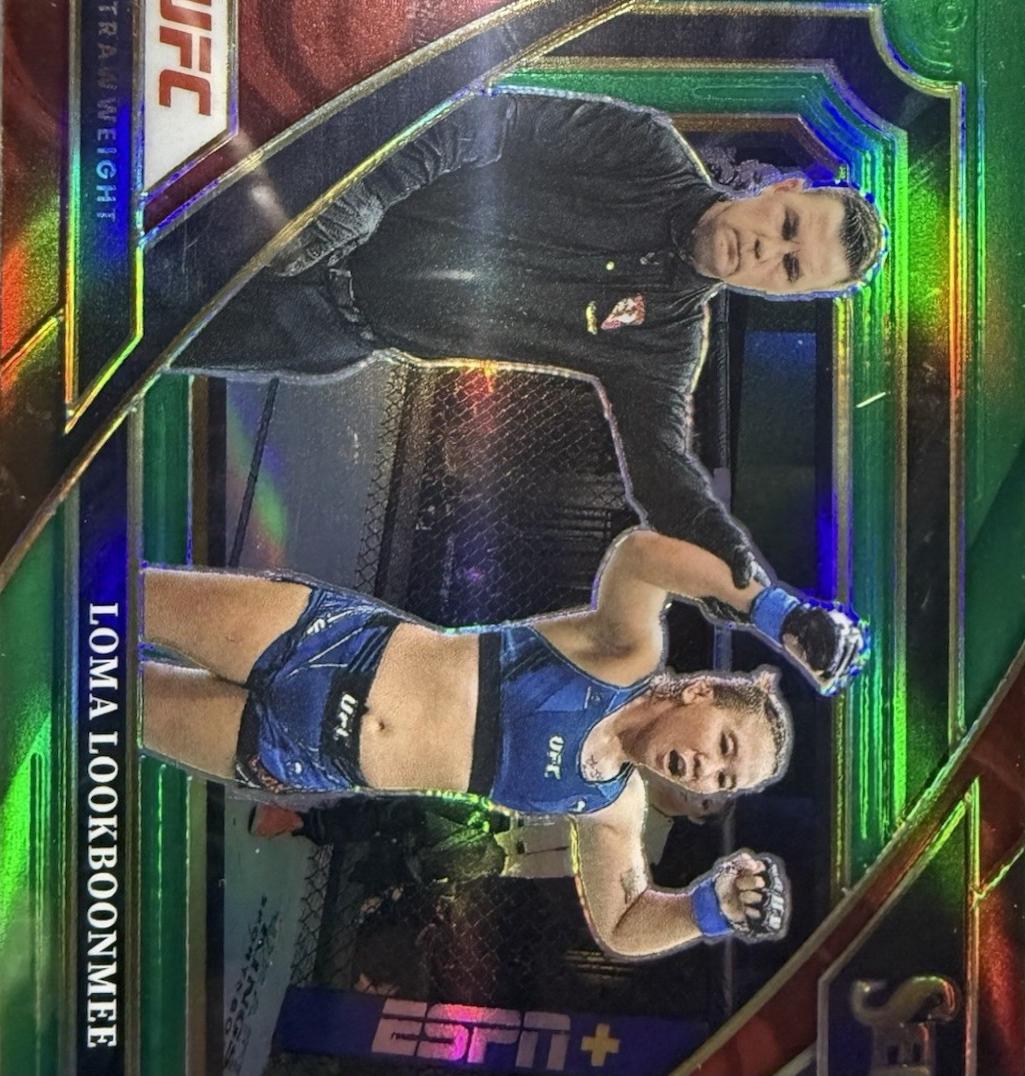 Loma Lookboonmee 2023 Panini Select UFC Mezzanine #366 Green